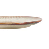 Organic Ridged Side Plate Stone (4pk) D220mm