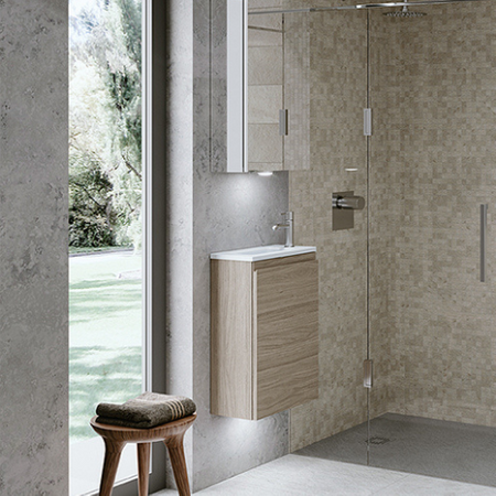 JOY Umywalka wpuszczana, meblowa  41x22cm