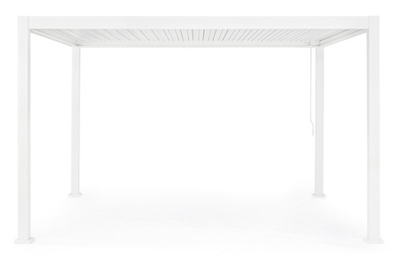 Pergola ogrodowa BIZZOTTO OCEAN 3X4 – biały