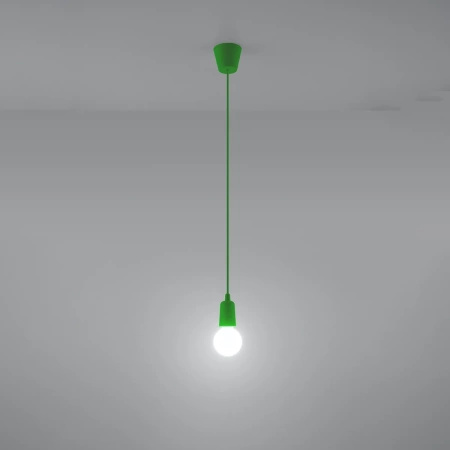Lampa wisząca DIEGO 1 zielony