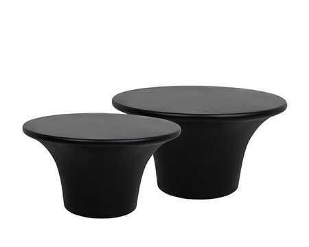 MaMaison zestaw stolików kawowych PODIUM  60 / 75 czarny