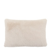 Maple Faux Fur Cushion Oatmeal 400x600mm