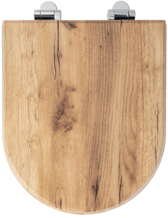 Deska WC, Soft Close, dąb
