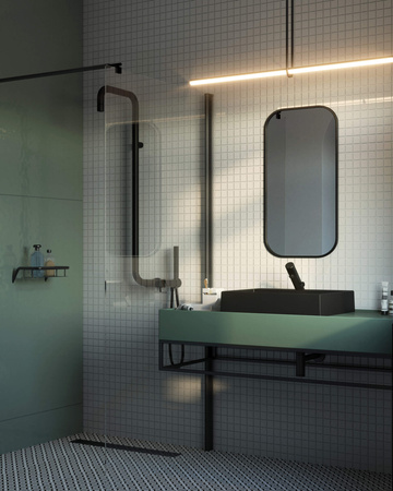 Ścianka prysznicowa / walk-in systemu Kerria Plus 110 cm