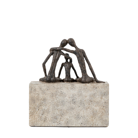 Rzeźba „Nasza trójka” 230 x 100 x 250 mm