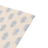 Fleur Floral Stamp Napkins Blue 4pk 450x450mm