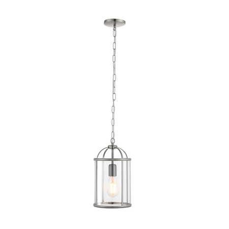 Lambeth Pendant Light Satin Nickel