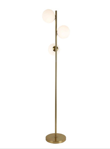 LAMPA STOJĄCA PODŁOGOWA MOSIĘŻNA FREDICA W3