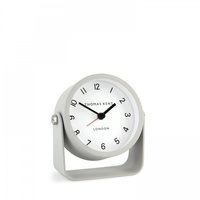 Wren Alarm Clock Dove Grey 4in