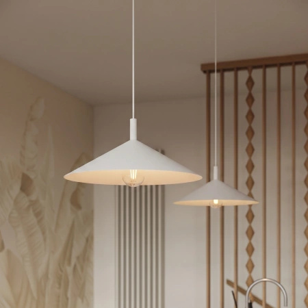 Lampa wisząca NOX 40 biała