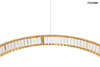 MOOSEE lampa wisząca LIBERTY 80 złota