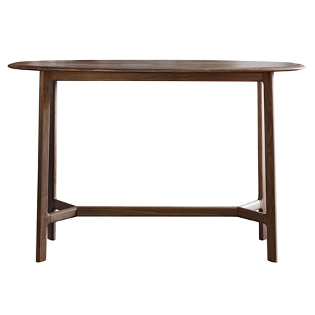 Stolik konsolowy Madrid z drewna orzechowego 1200 x 400 x 800 mm