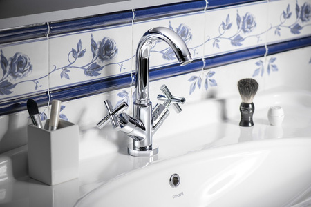 AXIA bateria umywalkowa, chrom