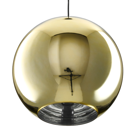 Lampa wisząca MIRROR GLOW - L złota 40 cm