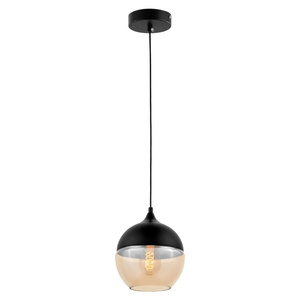LAMPA WISZĄCA LOFT INDUSTRIALNA CZARNA ALBION