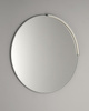 MOON LED oświetlenie 6,5W, 230V, 431x12x22mm, R300mm, chrom