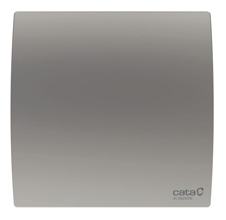 SILENTIS UC 10 wentylator łazienkowy osiowy, 8W, wylot 100mm, srebrny