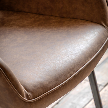Ivorra Dining Chair Brown (2pk)