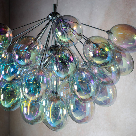 Infinity 6 Pendant Light Chrome