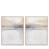 Modern Sunset Framed Canvas Set of 2