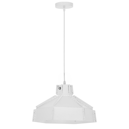 LAMPA SUFITOWA WISZĄCA LOFT BIAŁA DONA W1