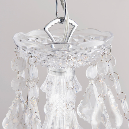 Trafford 5 Pendant Light Antique Silver