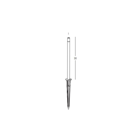 OUTDOOR SPIKE  LIGHT LED 0.5W 2700K STEEL BROWN