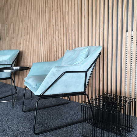 Fotel FLUENCE – tapicerka welurowa, kolor szary