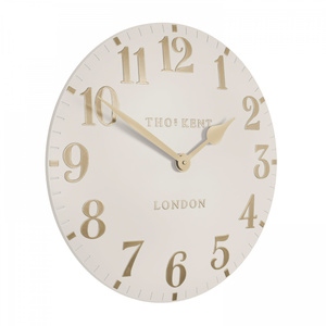 Arabic Wall Clock Oatmeal 20in