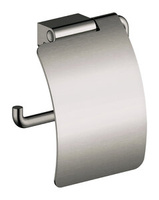 Zen Uchwyt na papier toaletowy z klapką (Szczotkowany grafit)