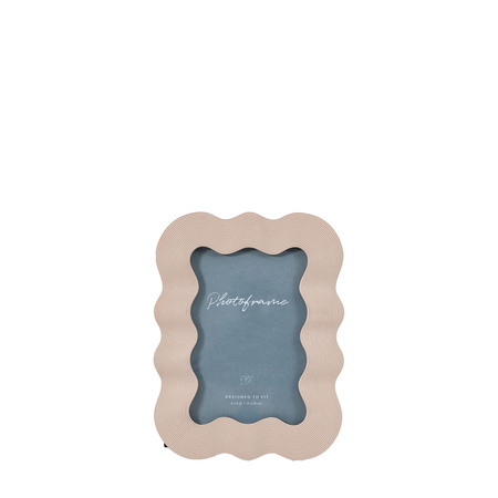 Wavy Photo Frame 4x6 Clay 155x20x205mm