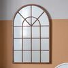 Lustro Kelford brązowe 900 x 600 mm