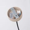Lampa wisząca ARCHE 1 taupe