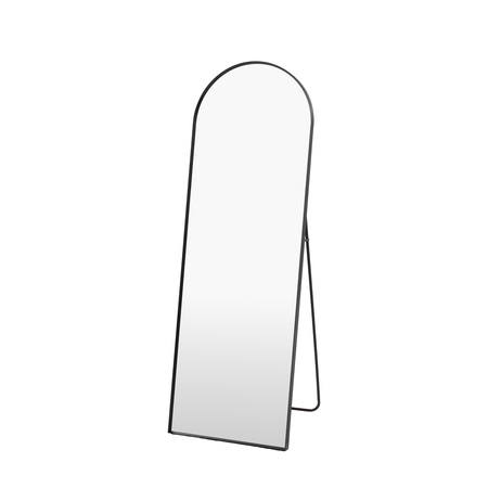 Holworth Cheval Mirror Black 500x35x1500mm
