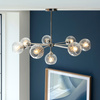 Allegra 8 Pendant Light Bright Nickel