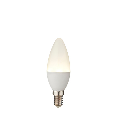 Żarówka LED – chłodna biel, 4.9W LED E14 chłodna biel, 4000 K, 3,5 × 3,5 × 10,2 cm