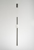 Lampa wisząca O-LINE 63 - LED, 63 cm, czarna