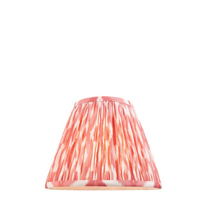 Ikat Shade Coral Pink Fabric 185x125x250mm
