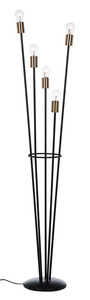 BIZZOTTO lampa podłogowa TORCH czarna