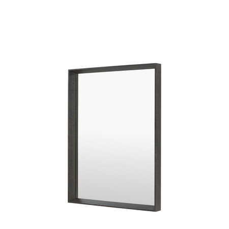 Ashbury Rectangle Mirror Black 800x60x600mm