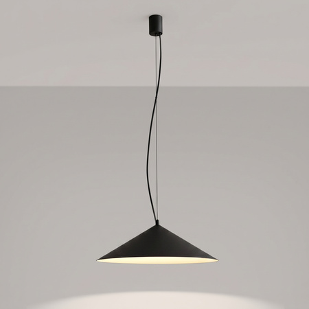 Lampa wisząca FINT czarna LED 3000K
