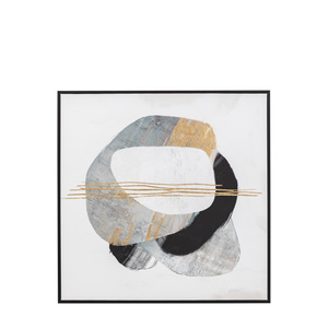 Through the Dimensions II Framed Canvas 800x800mm
