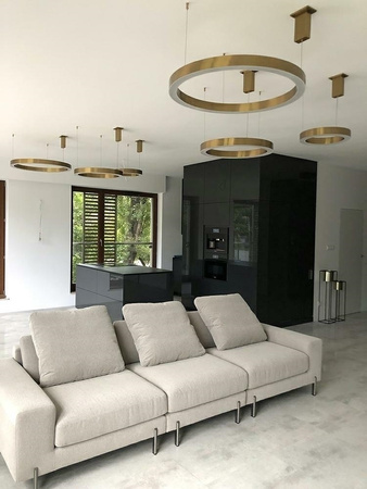 MOOSEE lampa wisząca RING 60 złota