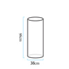 Lampa ogrodowa kolumna TUBE LED RGBW 16 kolorów 96 cm