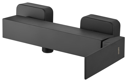 SPECTRE bateria prysznicowa ścienna, czarny mat