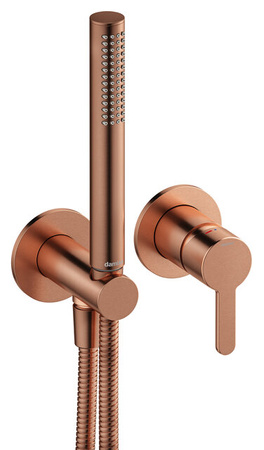 JEDNOUCHWYTOWA PODTYNKOWA BATERIA PRYSZNICOWA, 1-DROŻNA szczotkowana miedź pvd