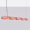 Lampa wisząca CHAIN 158 brzoskwiniowa LED 3000K