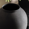 Zia Vase Black 305mm Set of 2
