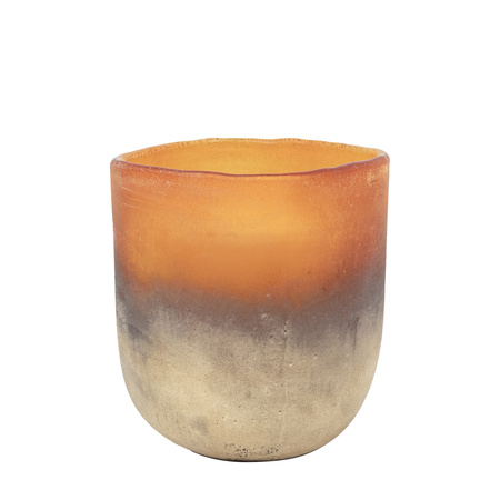 Mercury Candle Amber/Gold Large Jasmin & Vetiver