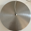 Lampa wisząca CIRCLE 40 cm - LED, ring nikiel szczotkowany
